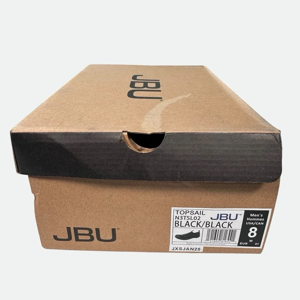 JBU By‎ Jambu Topsail Water Shoes Mens Size 8 Black Mesh Slip On Outdoor